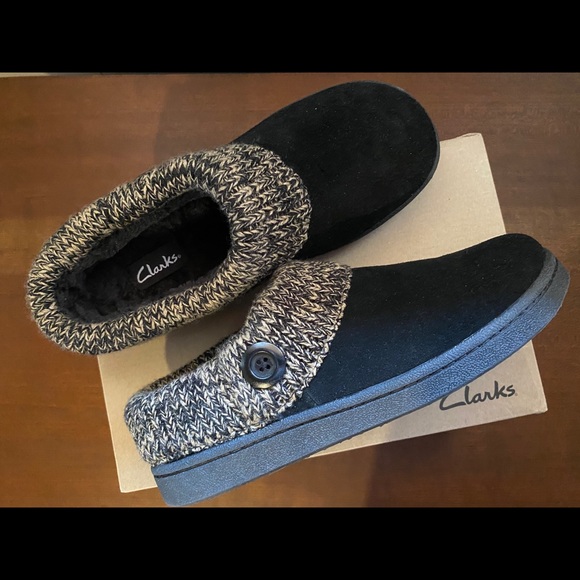 clarks scuff slippers